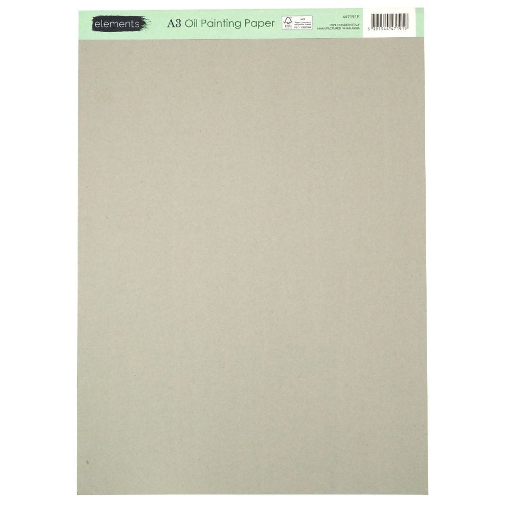 Elements Oil Pad 300gsm - A3 (12 Sheets)