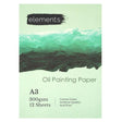 Elements Oil Pad 300gsm - A3 (12 Sheets)