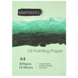 Elements Oil Pad 300gsm - A4 (12 Sheets)