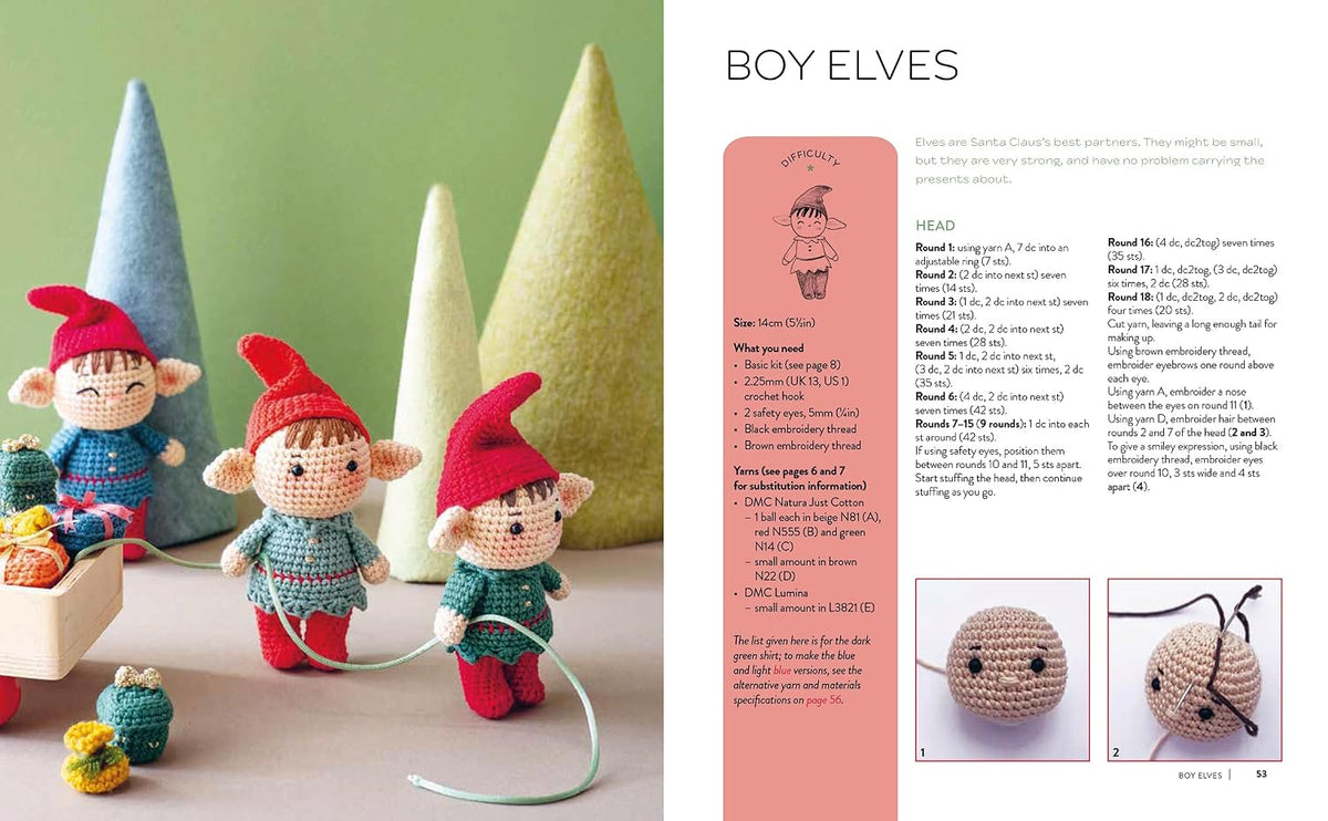 Adorable Amigurumi Christmas Book