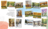 Ready to Paint Postcards: Woodlands Book