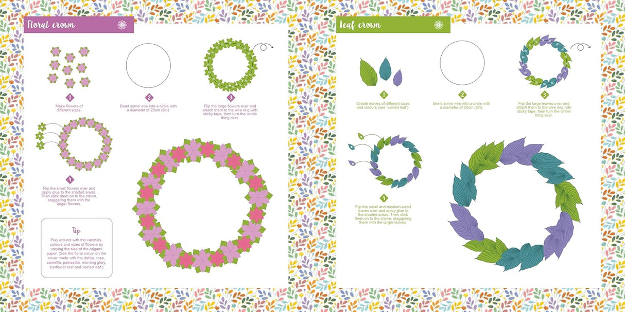 Flower Power! 25 Origami Projects & 200 Sheets