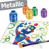 Crayola Washable Kids Paint - Metallic (6 Pack)