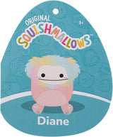 Squishmallows 5 Inch - Diane the Peach Bigfoot with Rainbow Mane