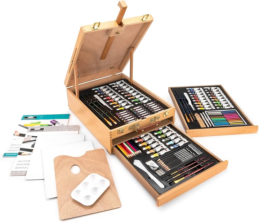 Royal & Langnickel Mixed Media Easel Set 150 Pieces