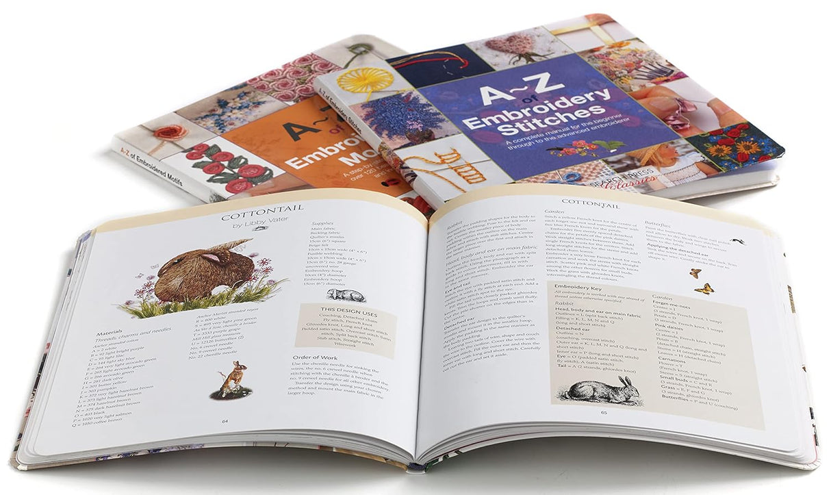 A-Z of Embroidery Stitches Book