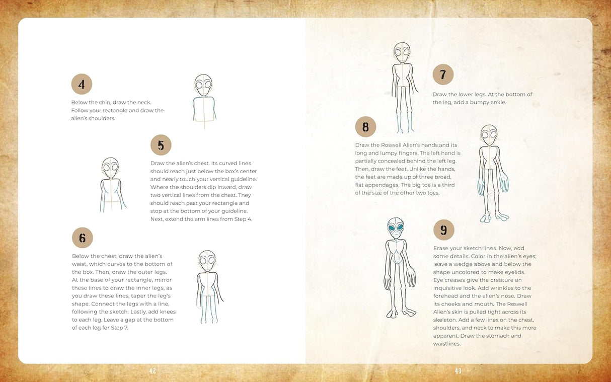 Learn to Draw Cryptid Creatures Book