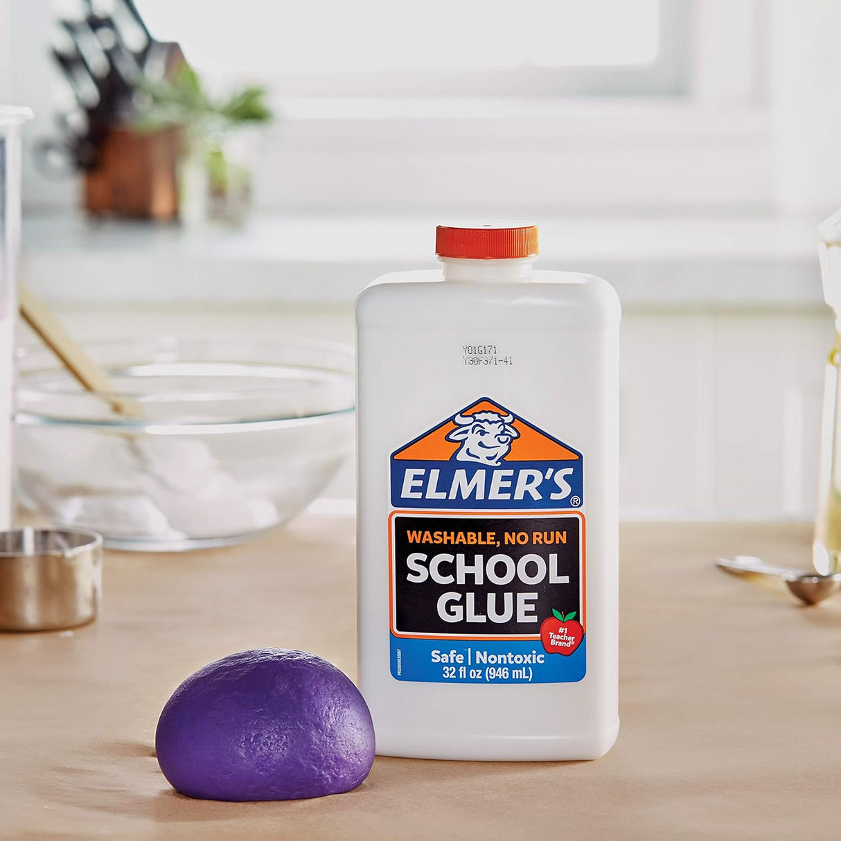 Elmer's School & Slime Glue 946ml - White