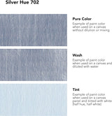 Daler Rowney System3 Silver Imitation 500ml Acrylic Paint Tube