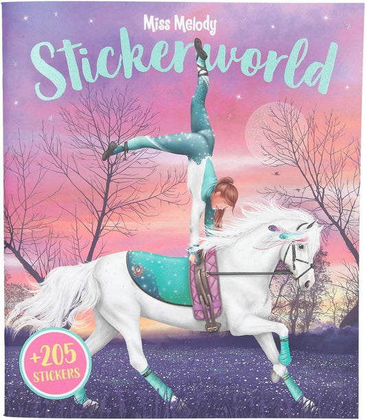 Miss Melody Stickerworld Book
