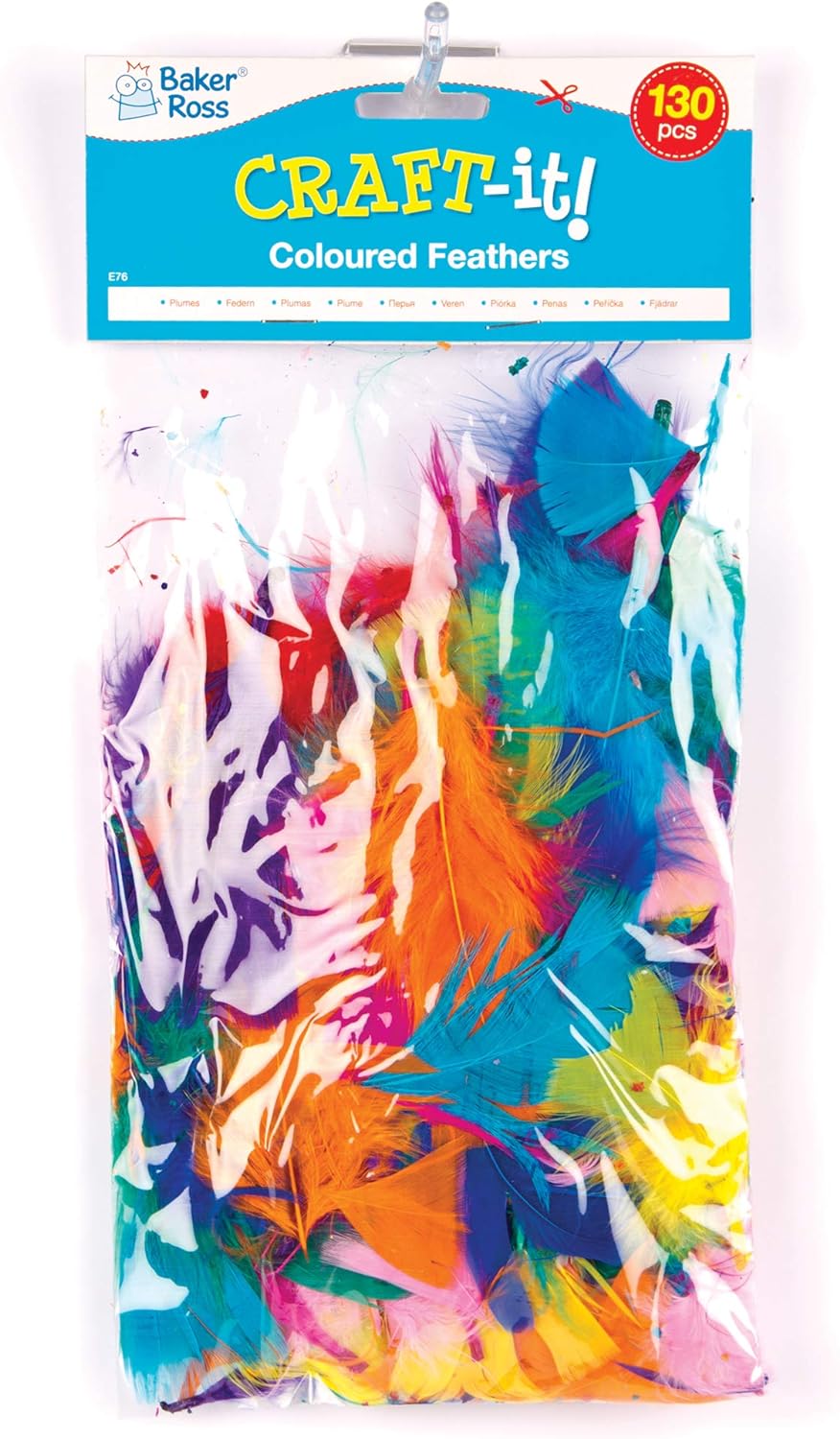 Collage Feathers (Pack of 130)