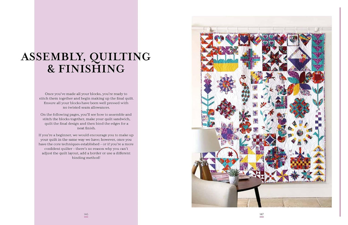 A Year of Quilting Book