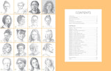 Pencil Drawing Portraits Book
