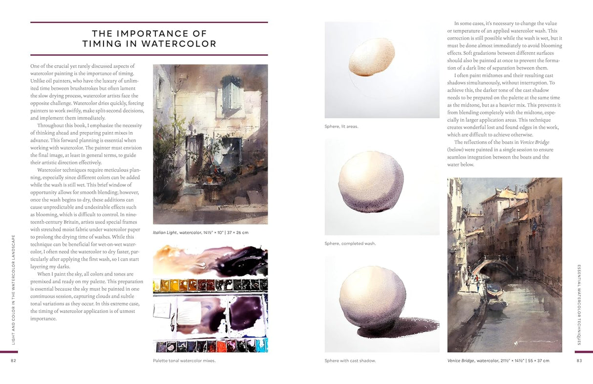 Light And Color In The Watercolor Landscape Book