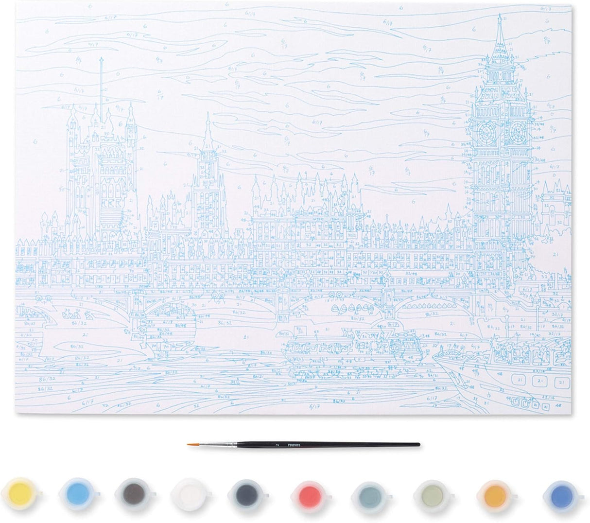 Reeves Paint by Numbers - London