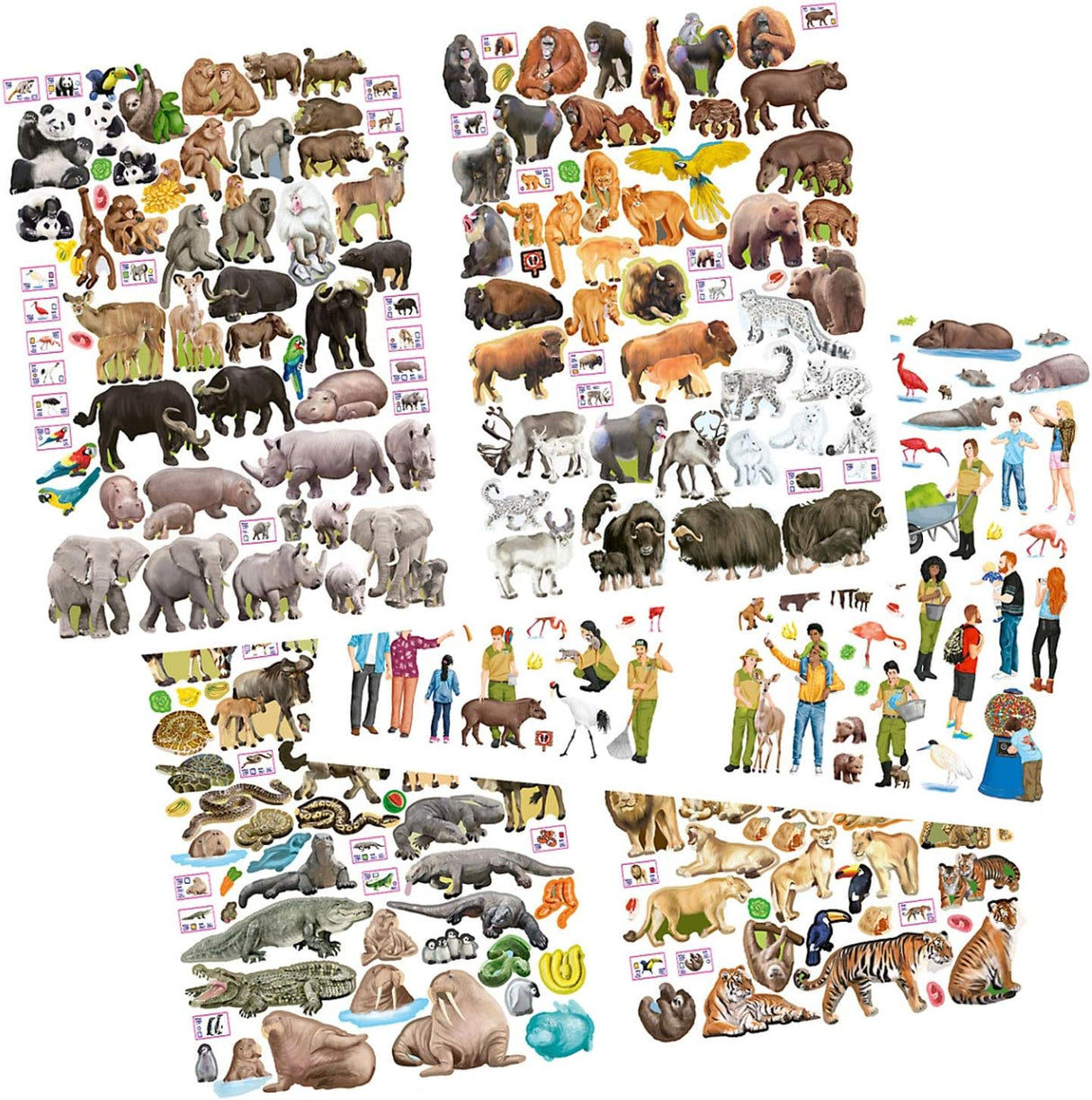 Create your ZOO Sticker Book