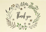 Thank You Note Set - Native Botanicals