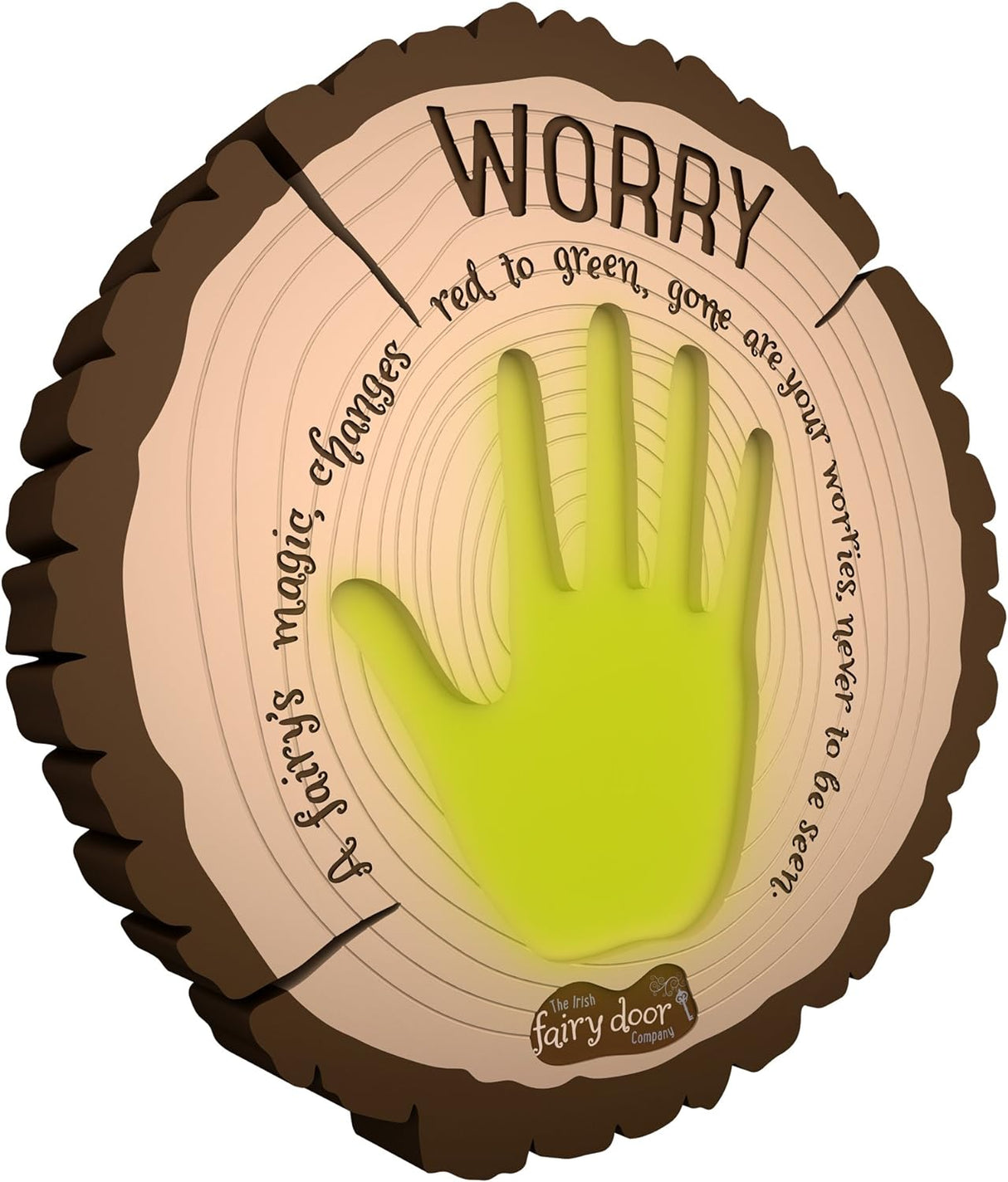 The Irish Fairy Door Worry Plaque