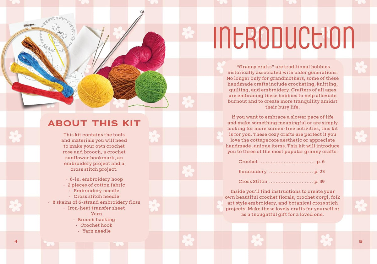 Granny Crafts Kit: Get Cozy with Your New Favorite Hobbies