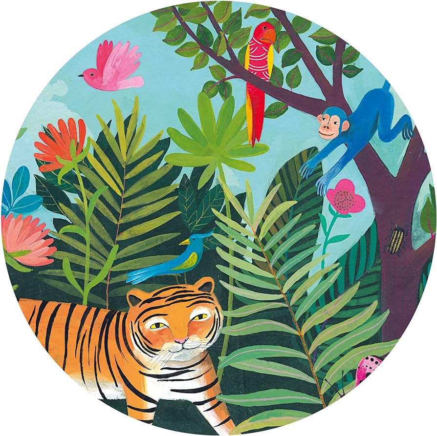 Djeco The Tigers Walk - 24 Piece Jigsaw Puzzle