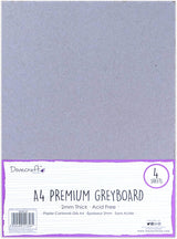 Dovecraft A4 Premium Greyboard (4 Sheets)