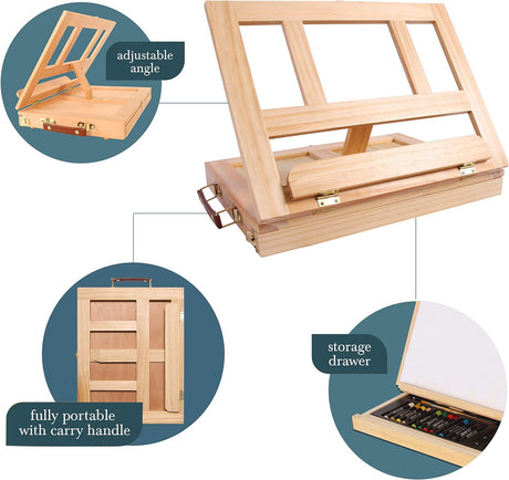 Elements Mixed Media Easel Art Set