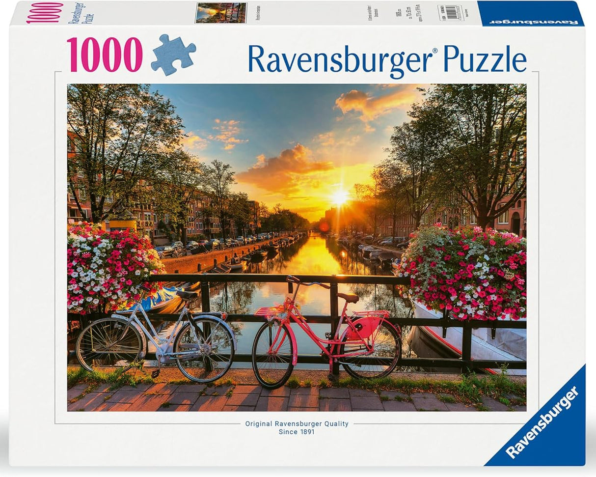 1000 Piece Jigsaw Puzzle - Bicycles of Amsterdam