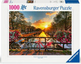 1000 Piece Jigsaw Puzzle - Bicycles of Amsterdam