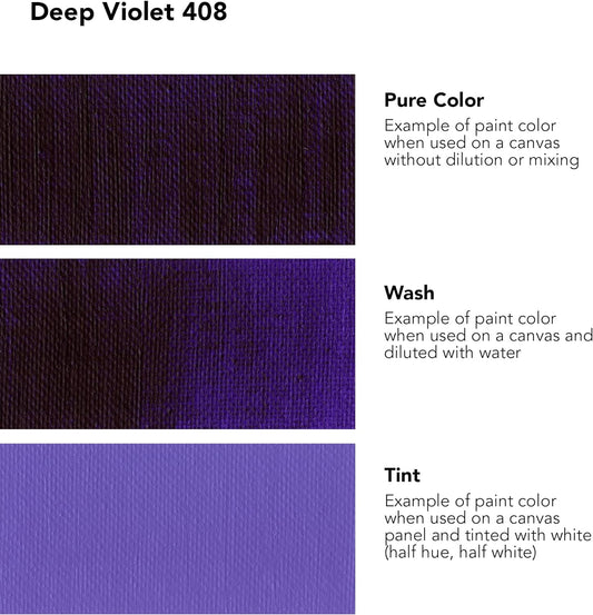 Daler Rowney System3 Deep Violet 500ml Acrylic Paint Tube