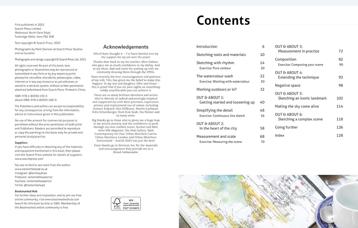 Line and Wash in the Urban Landscape Book