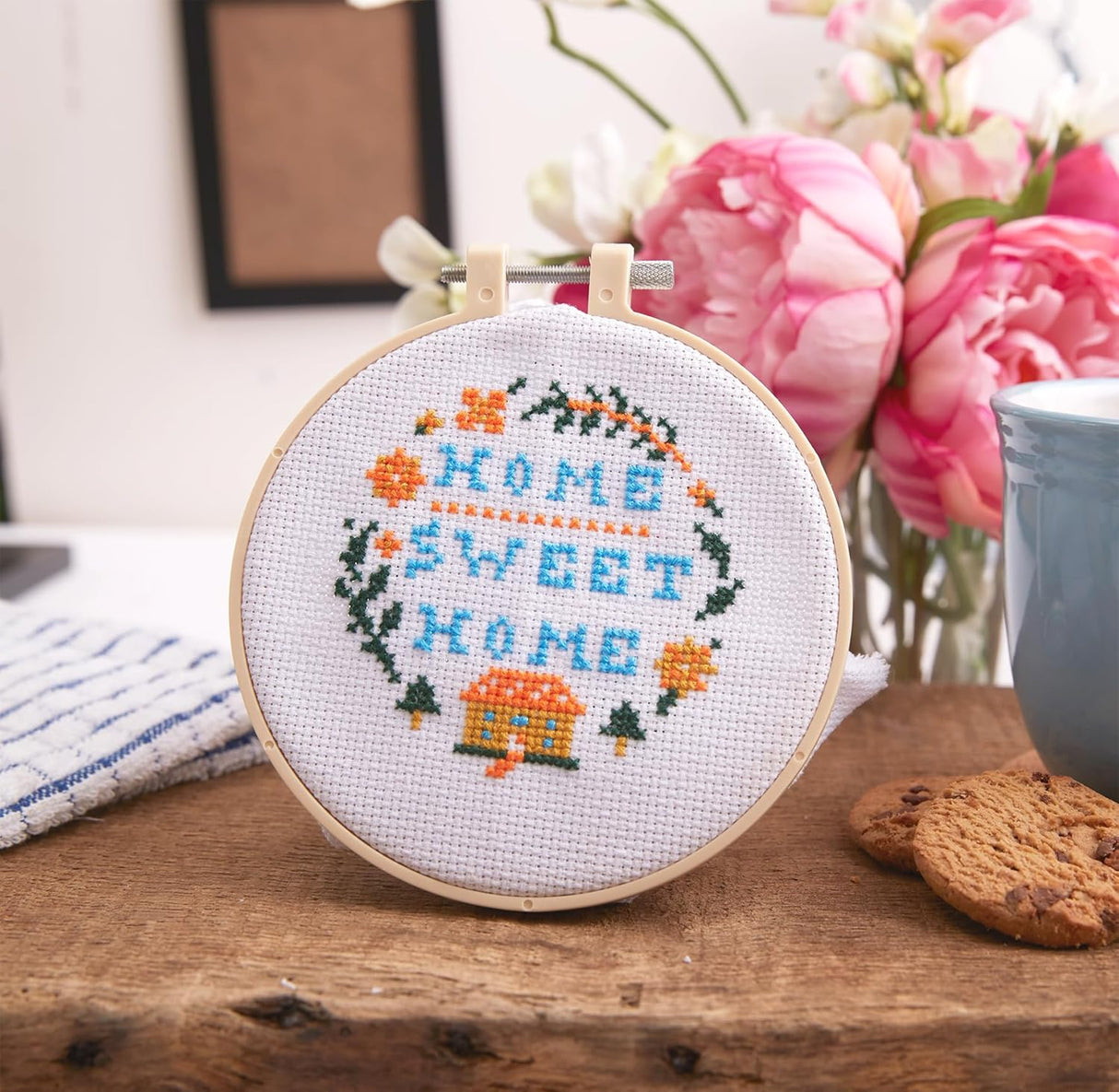 Simply Make Cross Stitch Kit - Home Sweet Home