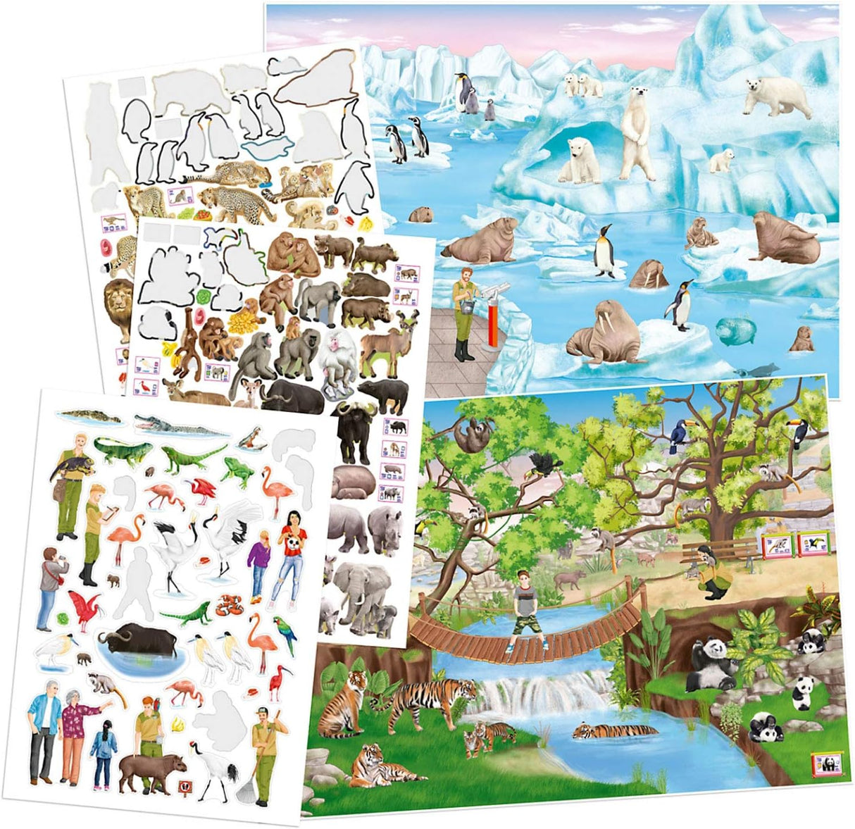 Create your ZOO Sticker Book