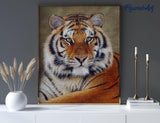 Diamond Art Kit 40x50cm - Tiger Eye