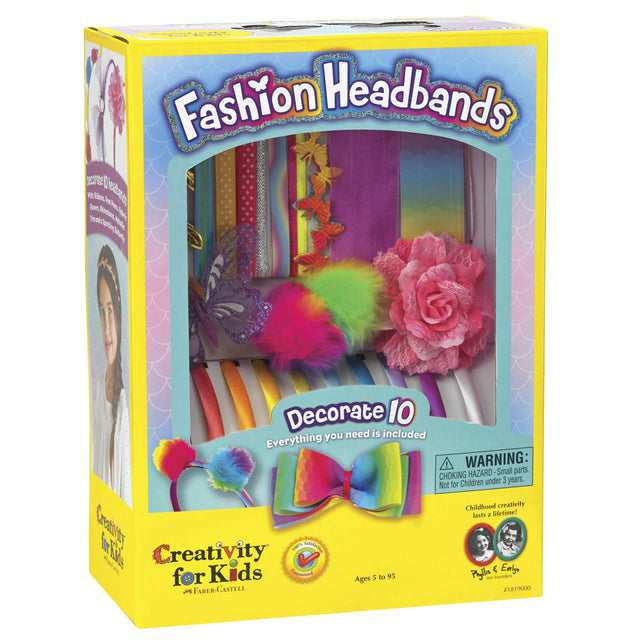 Creativity For Kids Craft Kit - Fashion Hairbands