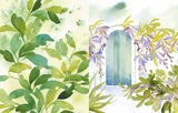 Reverse Coloring Gardens Book