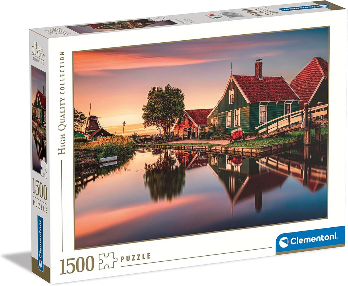 Zaanse Schans 1500 Piece Jigsaw Puzzle