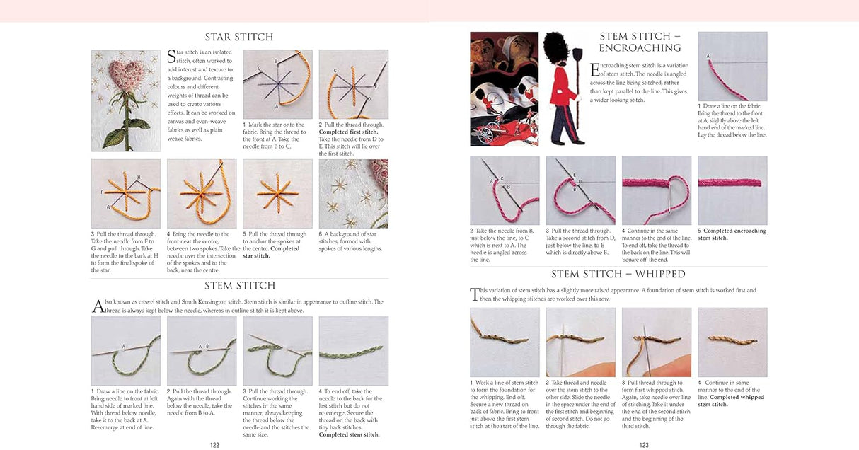 A-Z of Embroidery Stitches Book