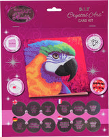 Crystal Art Card Kit - Paradise 18x18cm