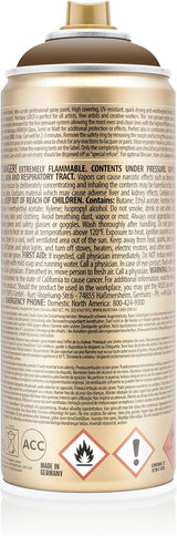 Montana GOLD Spray Paint 400ml - Palish Brown (G1470)