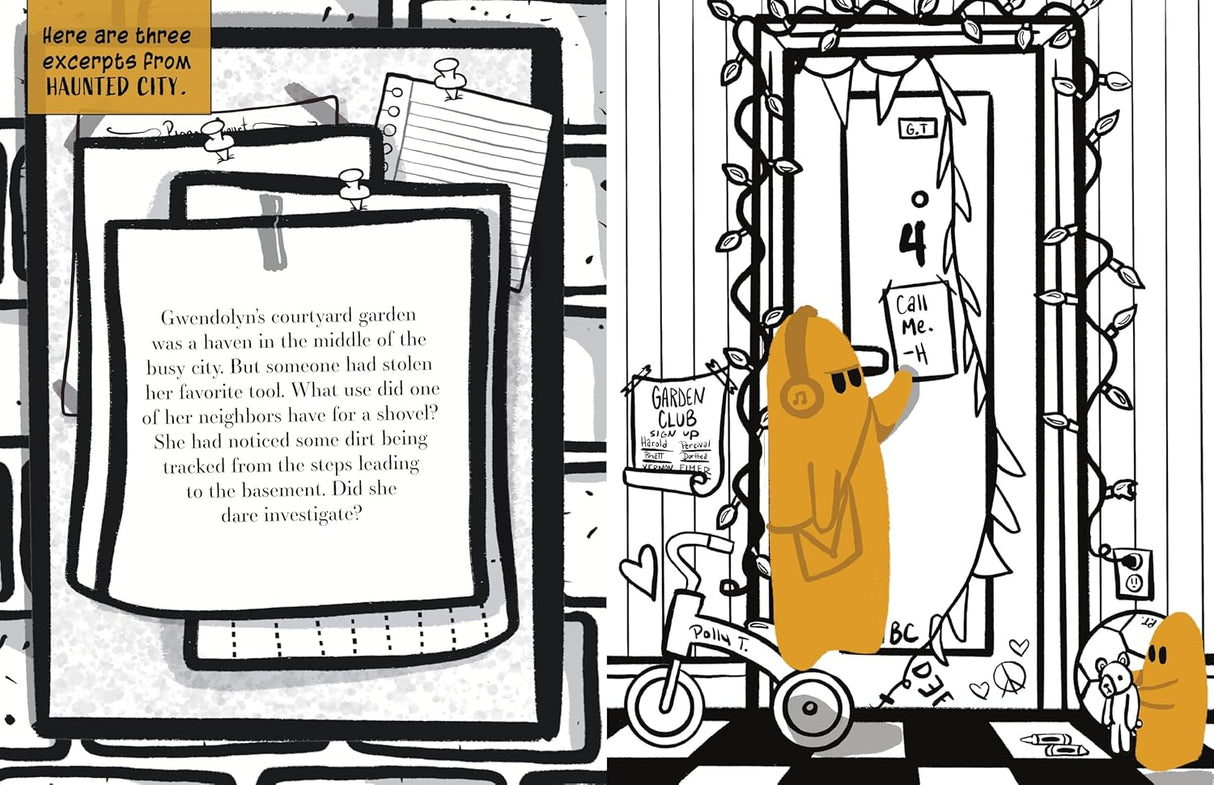 Colour & Sleuth: Haunted City - A Spooky Colouring Mystery Book