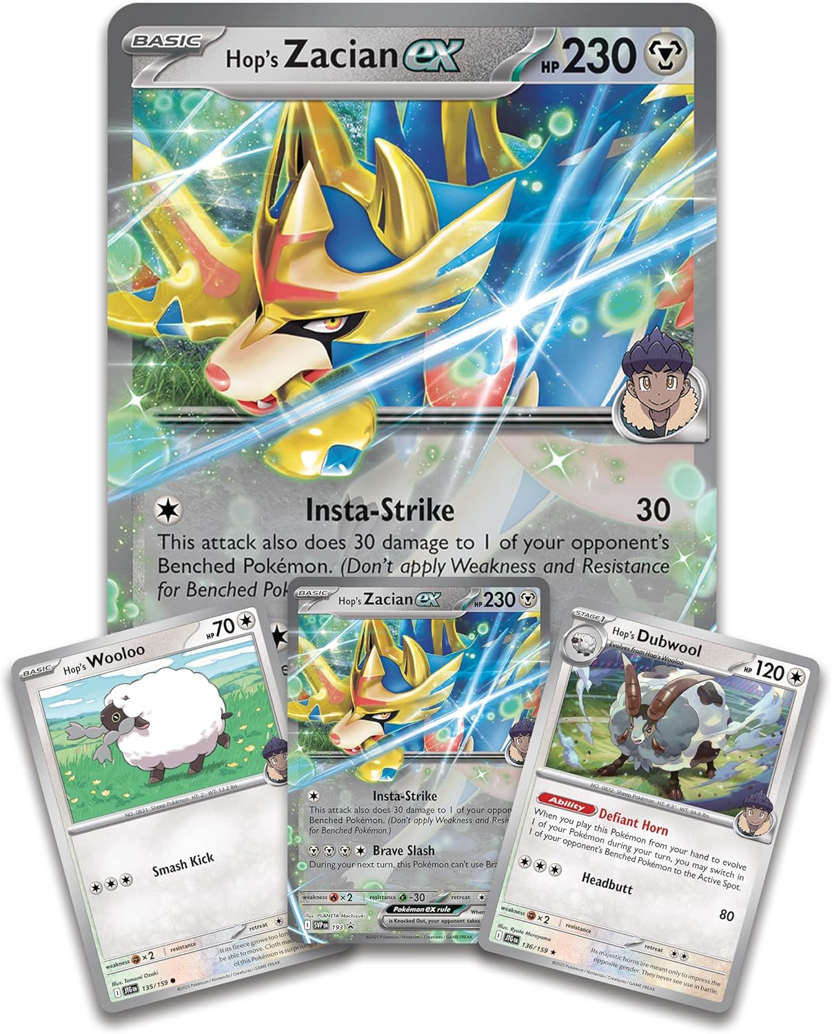 Pokémon Trading Card Game: Hop's Zacian ex Box