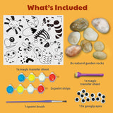 Kidzmaker - Magical Animal Rock Painting Kit
