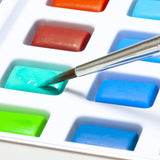 Elements Half Pan Watercolour Set - 50 Colour Half Pans