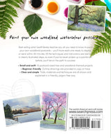 Ready to Paint Postcards: Woodlands Book