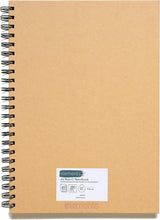 Elements A4 Wire-O Sketchbook 40s 180gsm - Kraft