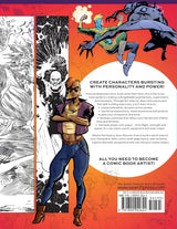 Comic Art Superheroes Book