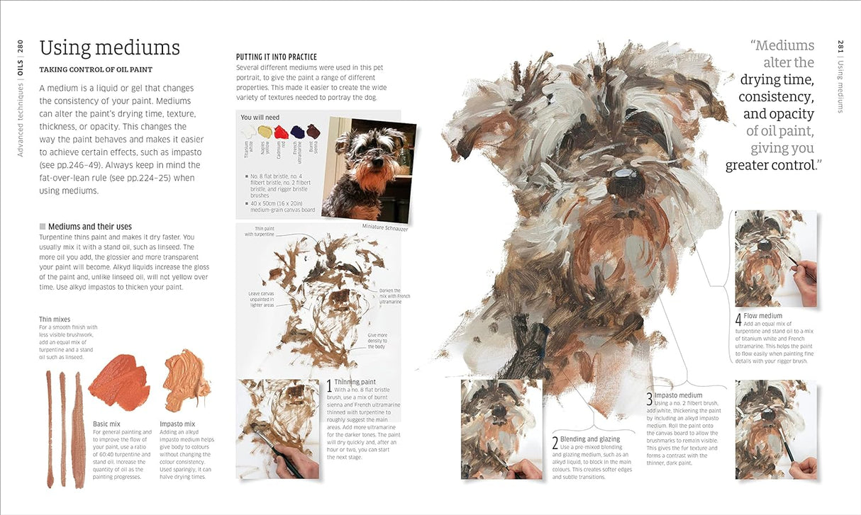 Artists Painting Techniques Book