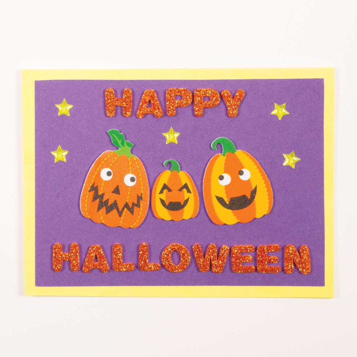 Pumpkin Foam Stickers (Pack of 128)