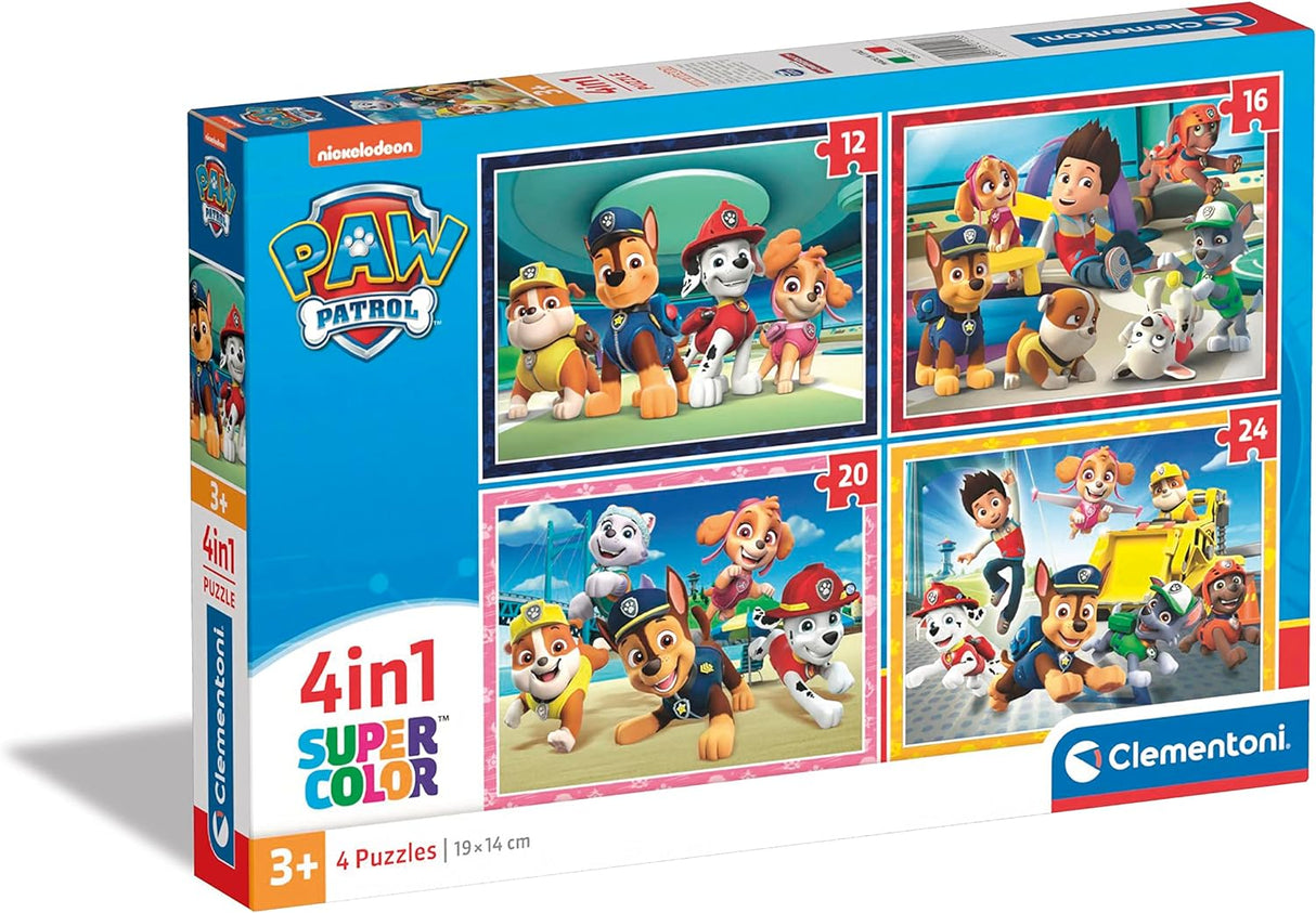 4 In 1 Paw Patrol Jigsaw Puzzle     
