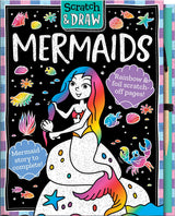 Scratch and Draw Book Mermaids